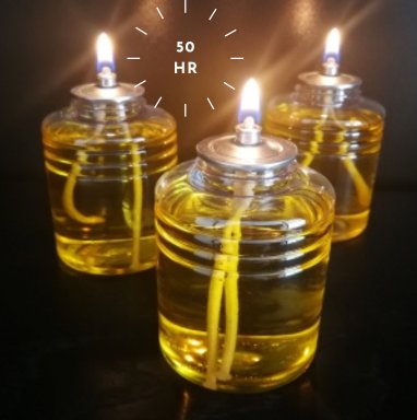 36 velas de citronela líquida - 50h