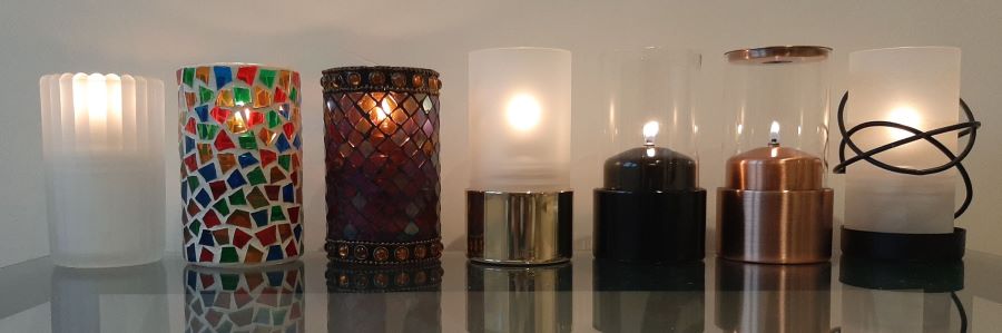 lamparas de mesa para cargas de parafina liquida