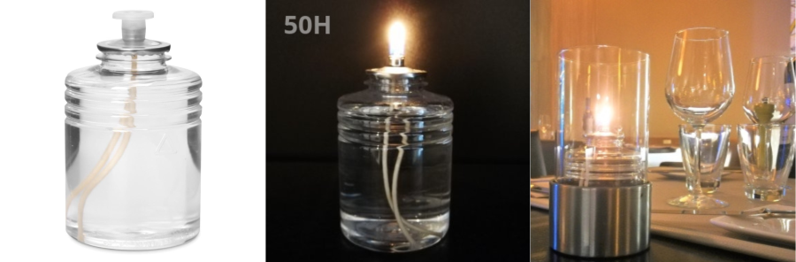 velas de cera líquida para hostelería y restauración