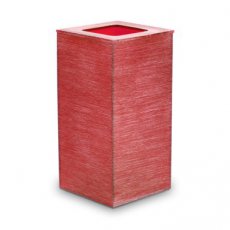 Portavelas Tower Rojo - Pack de 6 lámparas de mesa